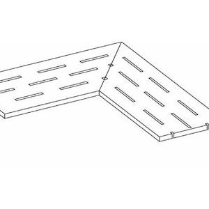 Griglia Angolare DX Concrete Ash