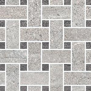 Mosaico Trama Rock Grey Basalt