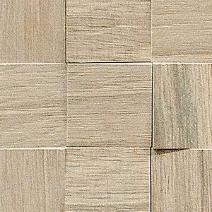 WOODEN ALMOND MOSAICO 3D INCLINATO