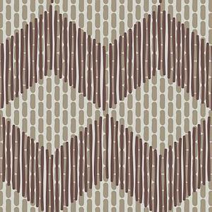 ZIGZAG BROWN