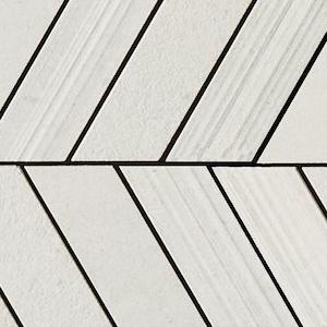 Mosaico Chevron Mix White